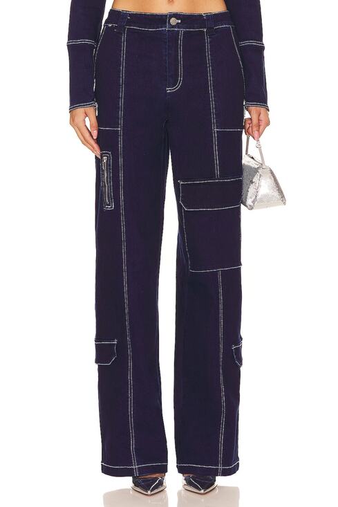 BY.DYLN Other - By.Dyln Utility Dark Blue Cole Pants Size S NWT